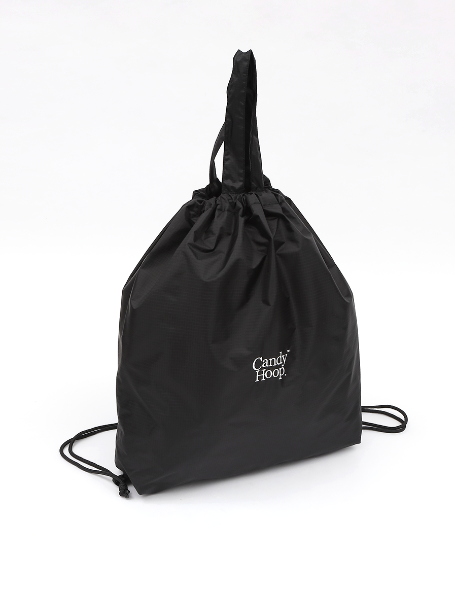 BASIC LOGO KNAP SACK (BLACK) - CandyHoop