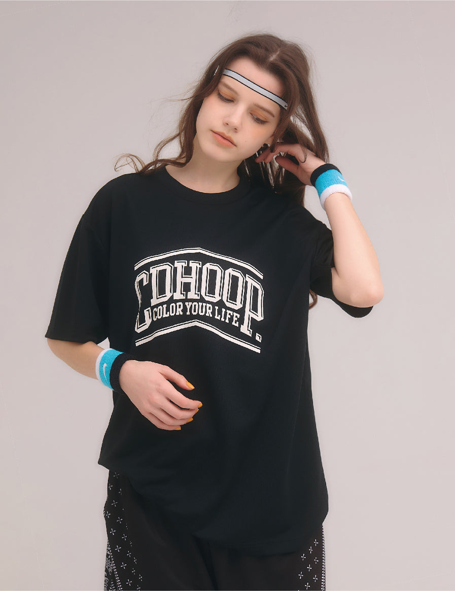 ARCH LOGO DRY TEE (BLACK) - CandyHoop