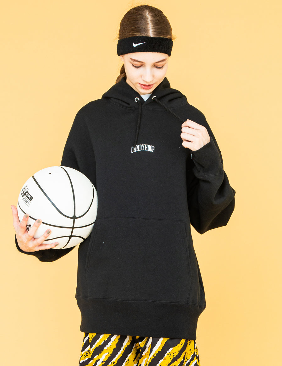 ARCH LOGO HOODIE (BLACK) - CandyHoop