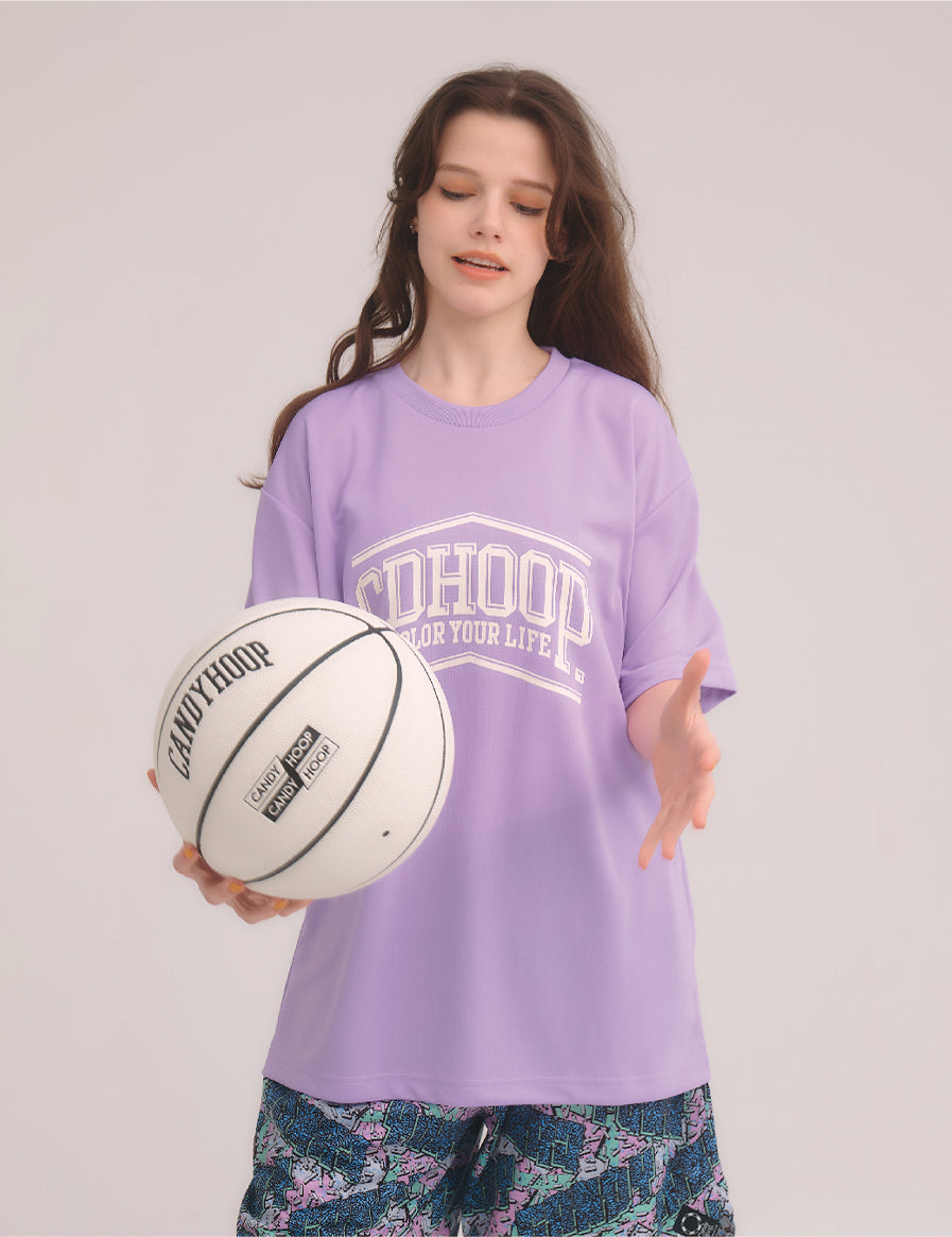 ARCH LOGO DRY TEE (LAVENDER) - CandyHoop