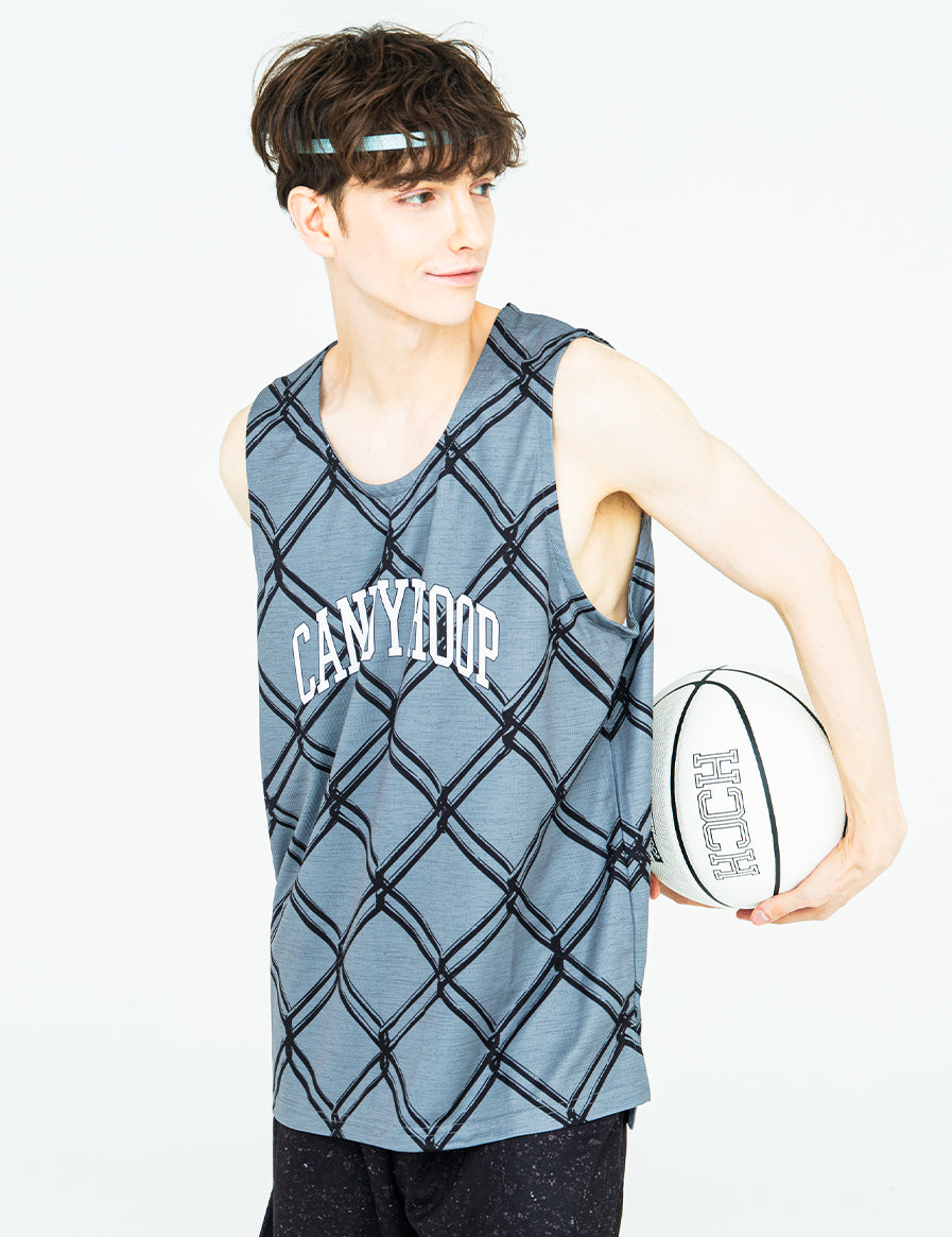 CAGE TANK TOP (GRAY) - CandyHoop