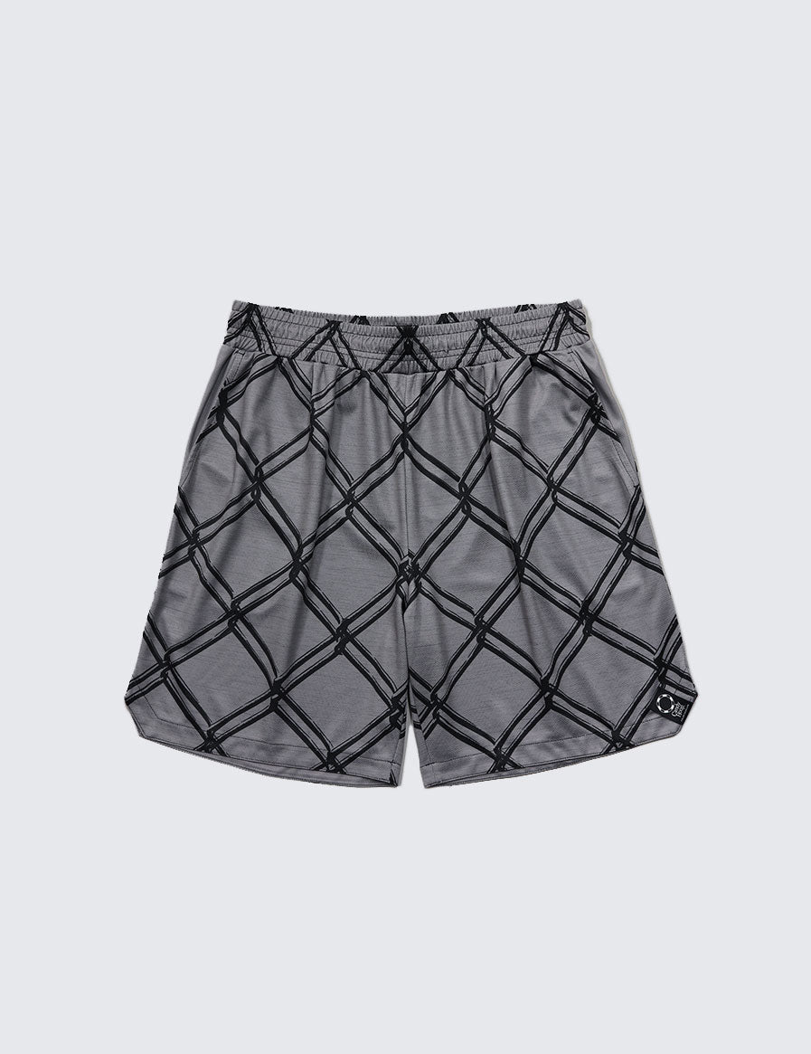 CAGE SHORTS (GRAY) - CandyHoop