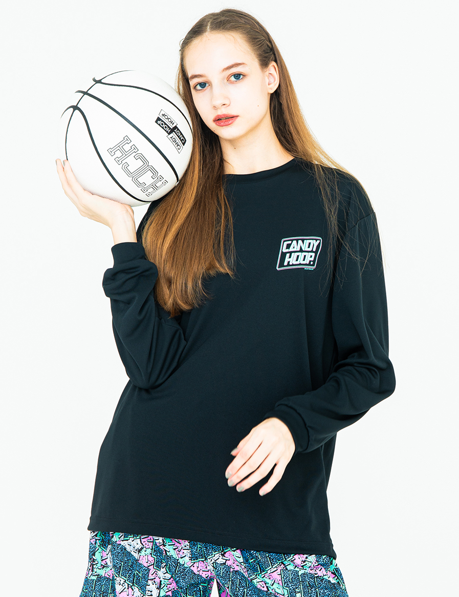 NEON SIGN DRY LS TEE (BLACK)