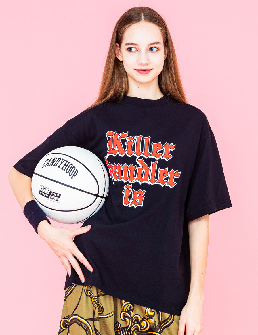 KILLER HANDLER COTTON TEE (BLACK) - CandyHoop