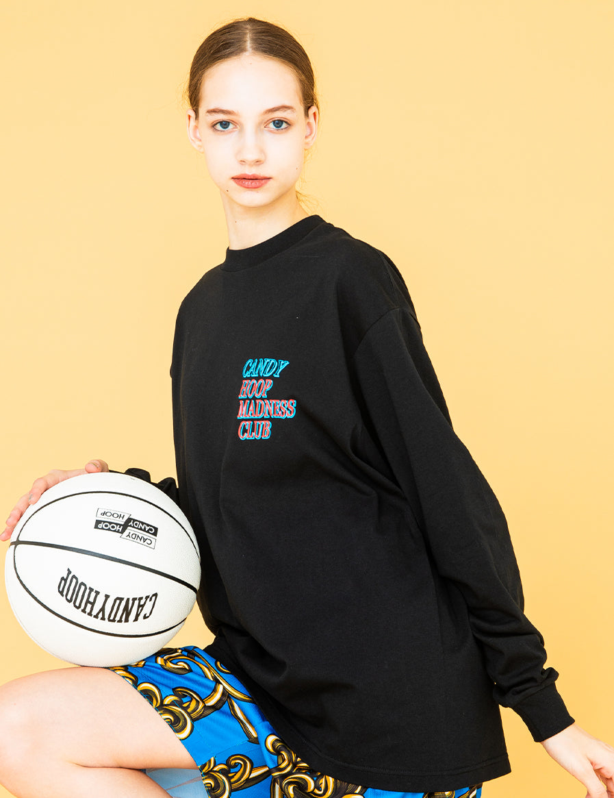 MADNESS LONG SLEEVE TEE (BLACK) - CandyHoop