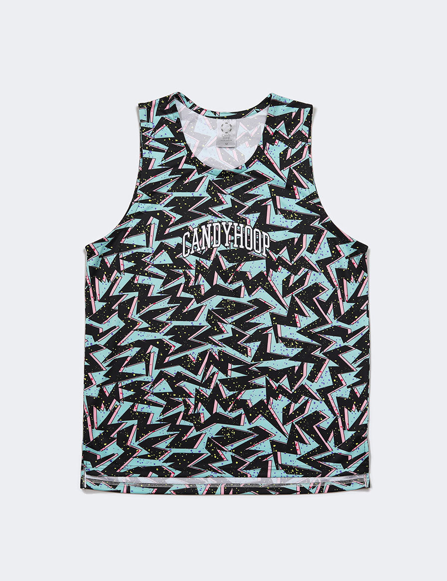 RETRO POP TANK TOP (GREEN) - CandyHoop