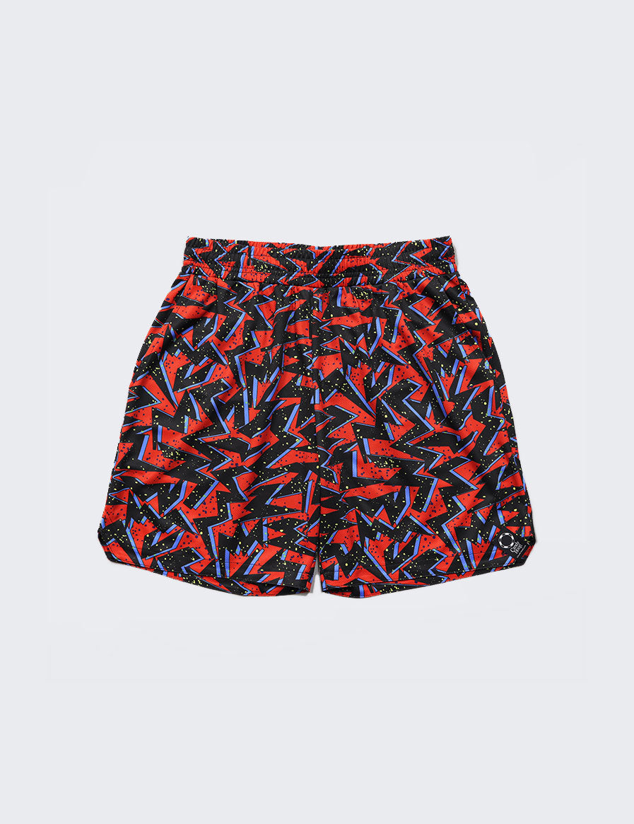 RETRO POP SHORTS (RED) - CandyHoop