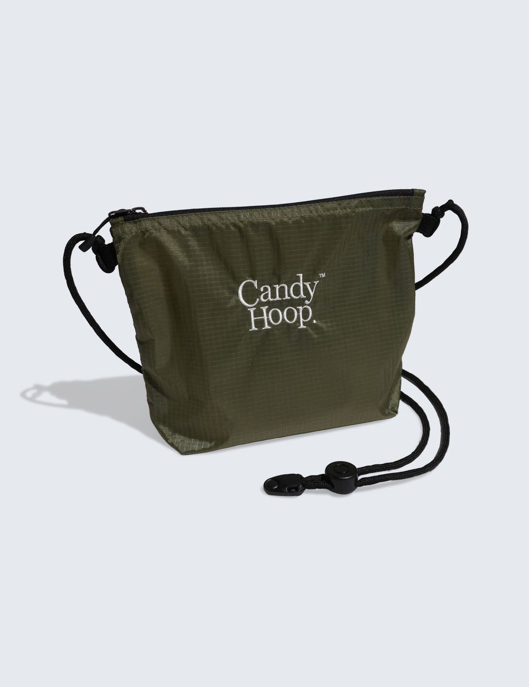 BASIC LOGO SACOCHE (OLIVE) - CandyHoop