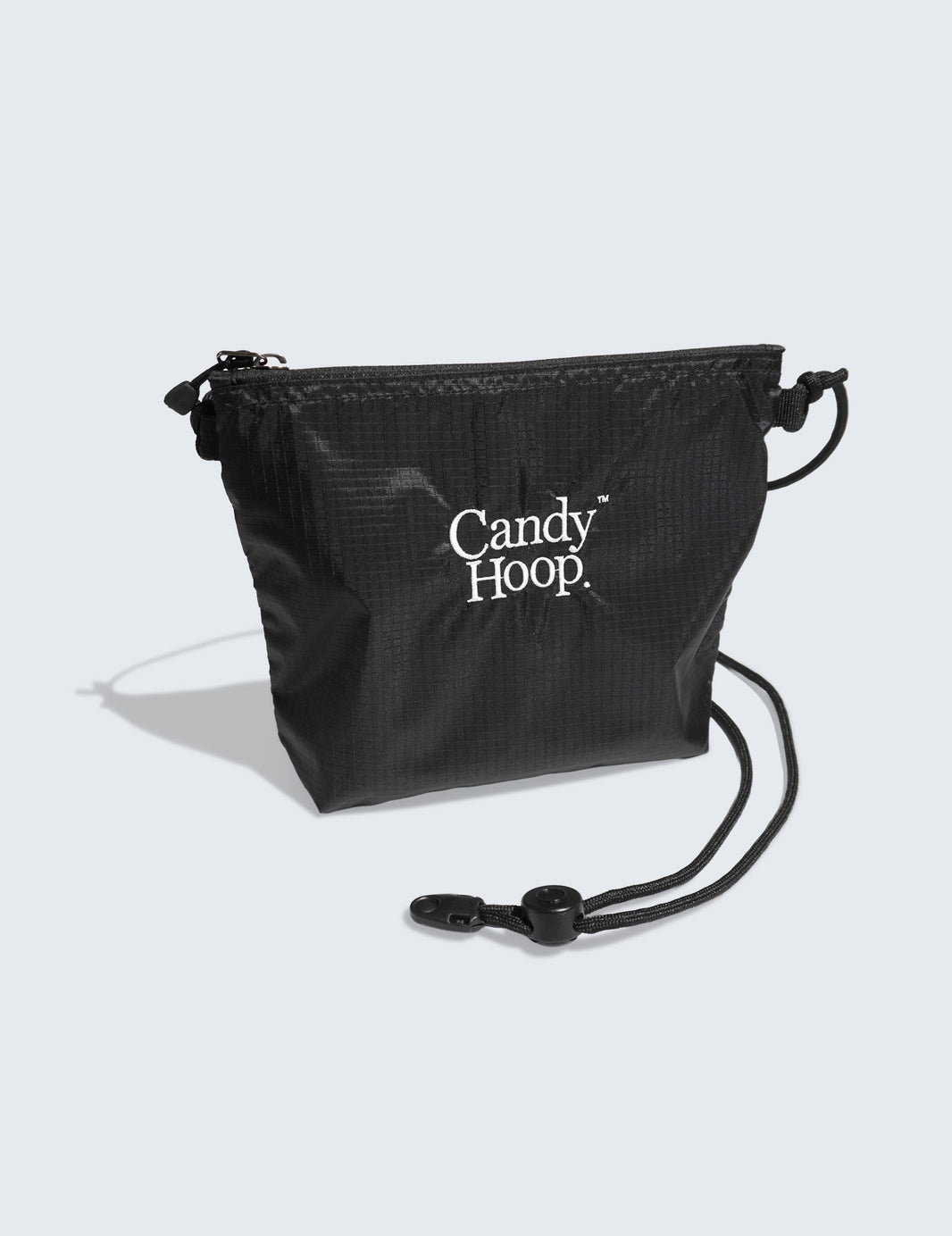 BASIC LOGO SACOCHE (BLACK) - CandyHoop