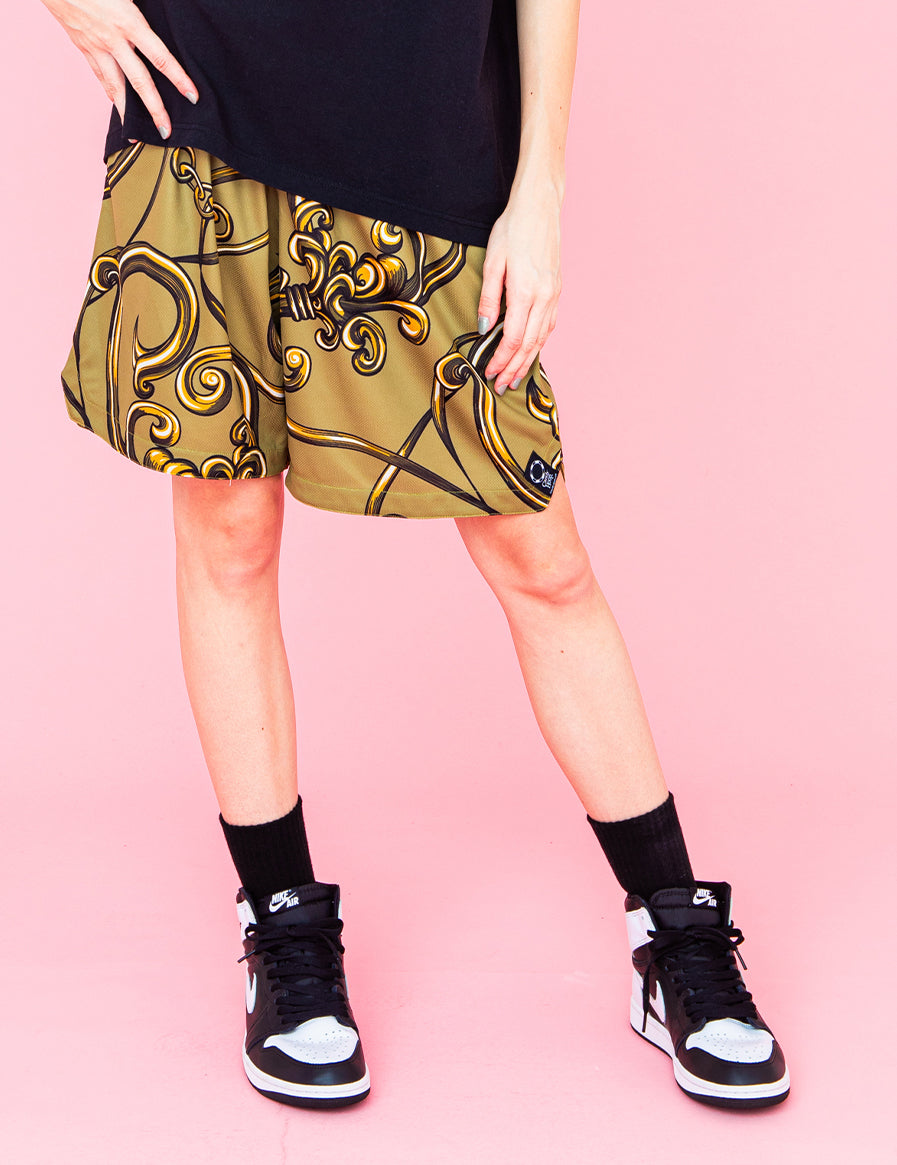 TORCH SHORTS (BEIGE) - CandyHoop