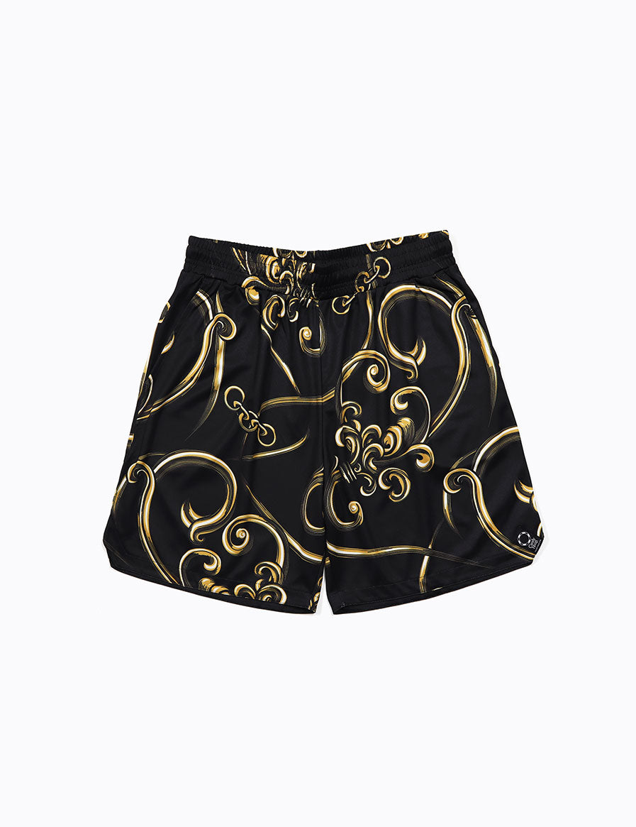 TORCH SHORTS (BLACK) - CandyHoop