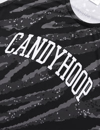 TIGER CAMOUFLAGE TANK TOP (BLACK) - CandyHoop