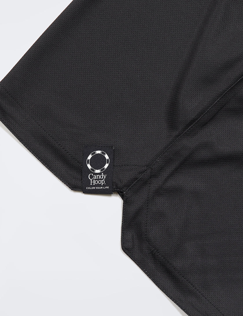 PLAIN SHORTS (BLACK) - CandyHoop