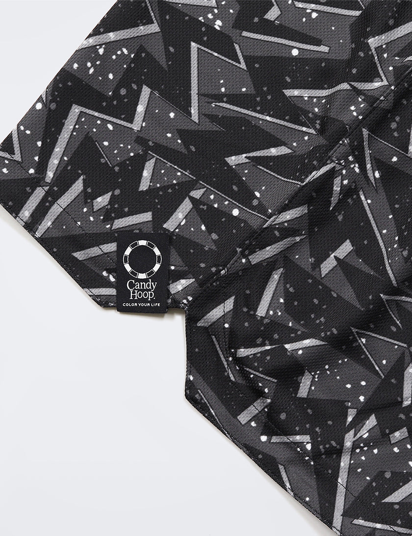RETRO POP SHORTS (BLACK) - CandyHoop