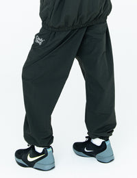 TWIN LOGO NYLON PANTS (OLIVE) - CandyHoop