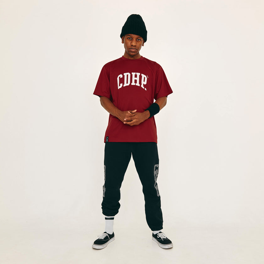 CDHP DRY TEE (BURGUNDY)