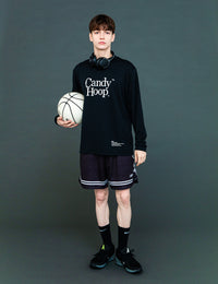 BASIC LOGO DRY LS TEE (BLACK)