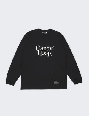 BASIC LOGO DRY LS TEE (BLACK)