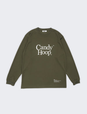 BASIC LOGO DRY LS TEE (OLIVE)