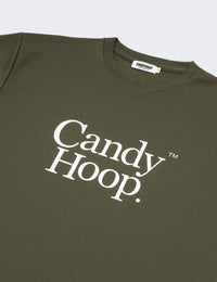 BASIC LOGO DRY LS TEE (OLIVE)