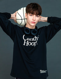 BASIC LOGO DRY LS TEE (BLACK)