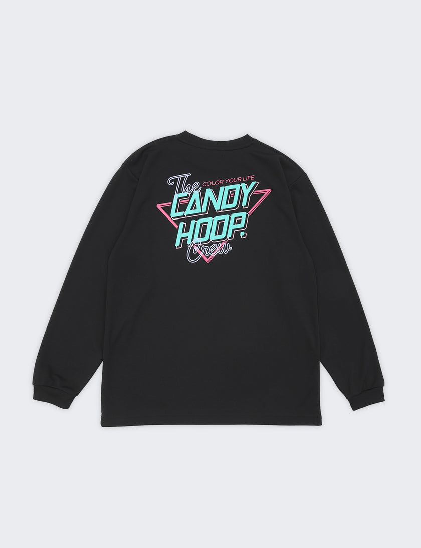 NEON SIGN DRY LS TEE 2 (BLACK)