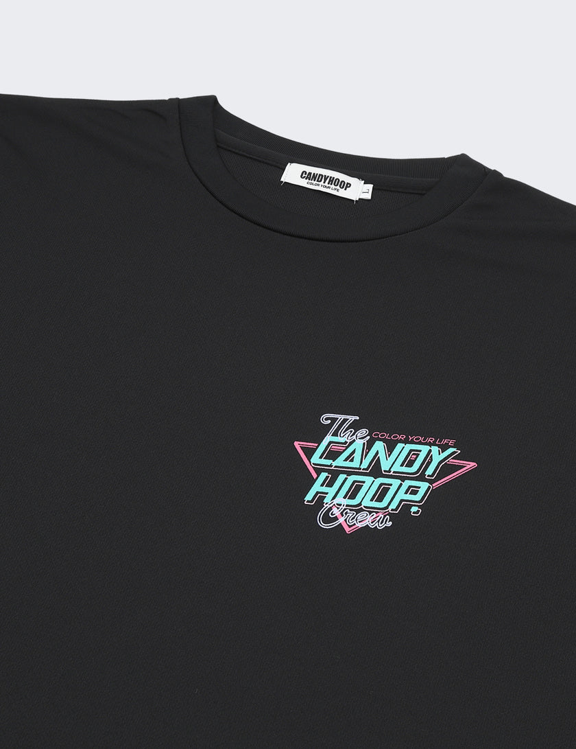 NEON SIGN DRY LS TEE 2 (BLACK)