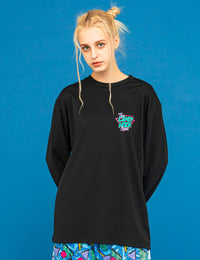 NEON SIGN DRY LS TEE 2 (BLACK)
