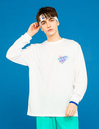 NEON SIGN DRY LS TEE 2 (WHITE)