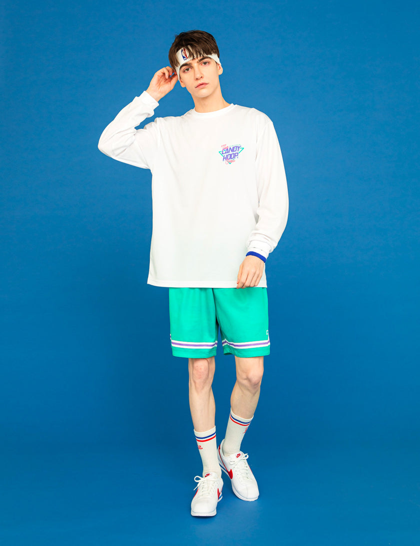 NEON SIGN DRY LS TEE 2 (WHITE)