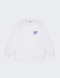 NEON SIGN DRY LS TEE 2 (WHITE)