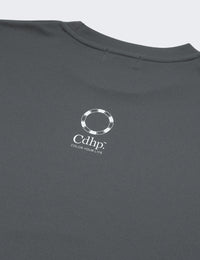PEAK ARCH LOGO DRY LS TEE (GRAY) - CandyHoop