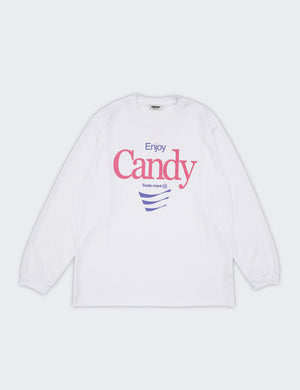 SUGER RUSH DRY LS TEE (WHITE)