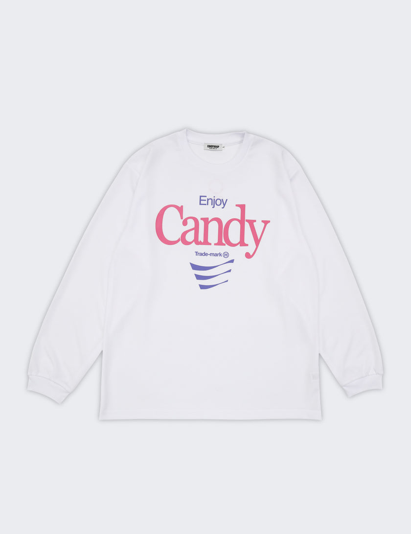 SUGER RUSH DRY LS TEE (WHITE)