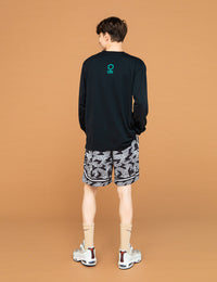 SUGER RUSH LS TEE (BLACK) - CandyHoop