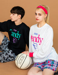 SUGER RUSH LS TEE (BLACK) - CandyHoop