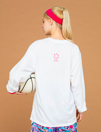 SUGER RUSH LS TEE (WHITE) - CandyHoop