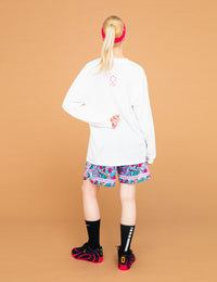 SUGER RUSH LS TEE (WHITE) - CandyHoop