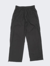 MESH PANEL NYLON PANTS (BLACK)