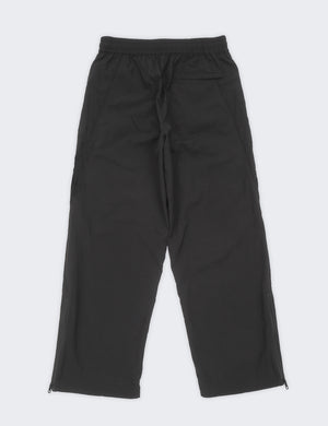 MESH PANEL NYLON PANTS (BLACK)