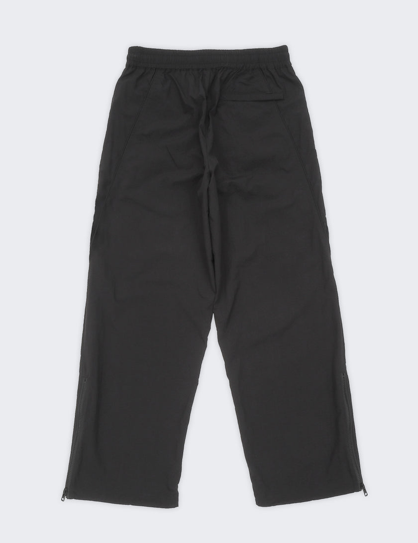 MESH PANEL NYLON PANTS (BLACK)
