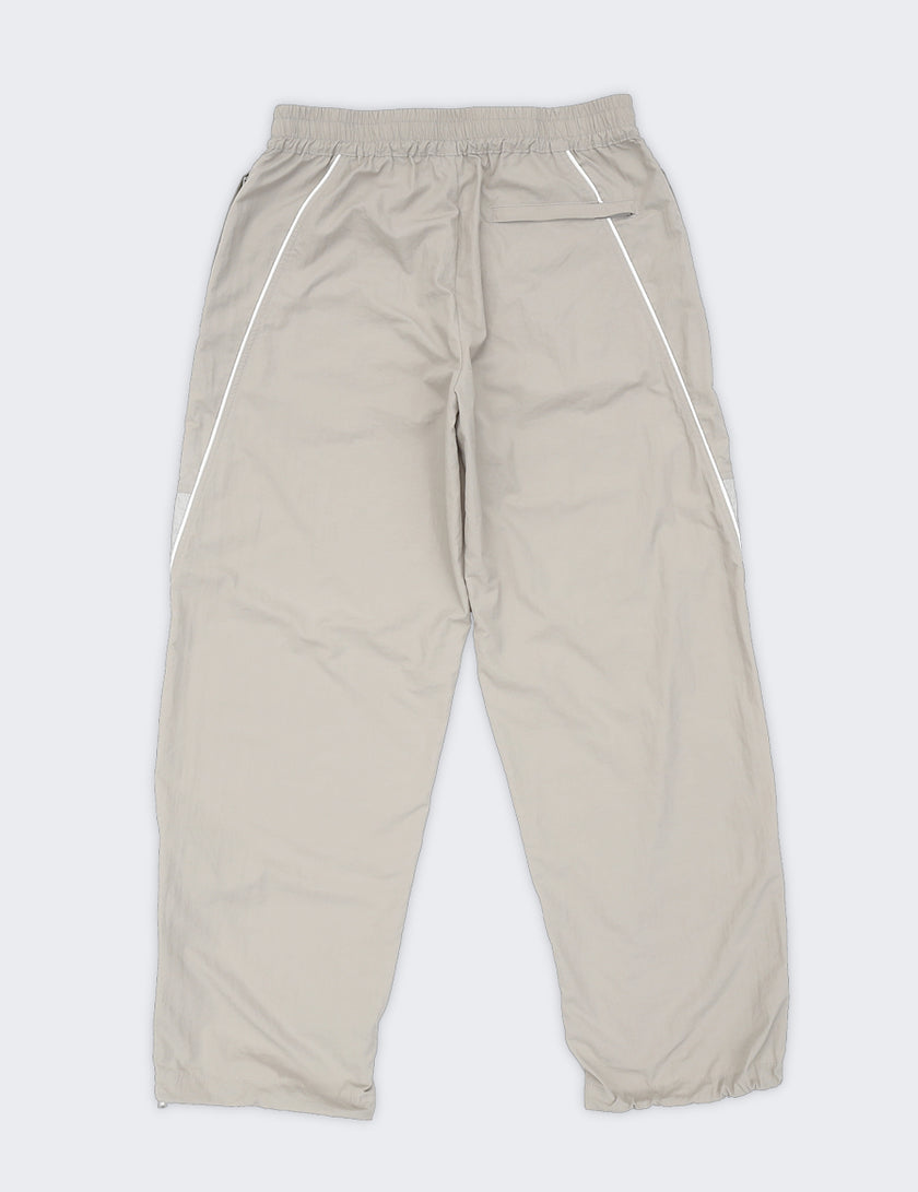 MESH PANEL NYLON PANTS (GRAY)