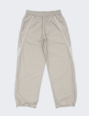 MESH PANEL NYLON PANTS (GRAY)