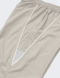 MESH PANEL NYLON PANTS (GRAY)