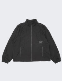 MESH PANEL NYLON JKT (BLACK)