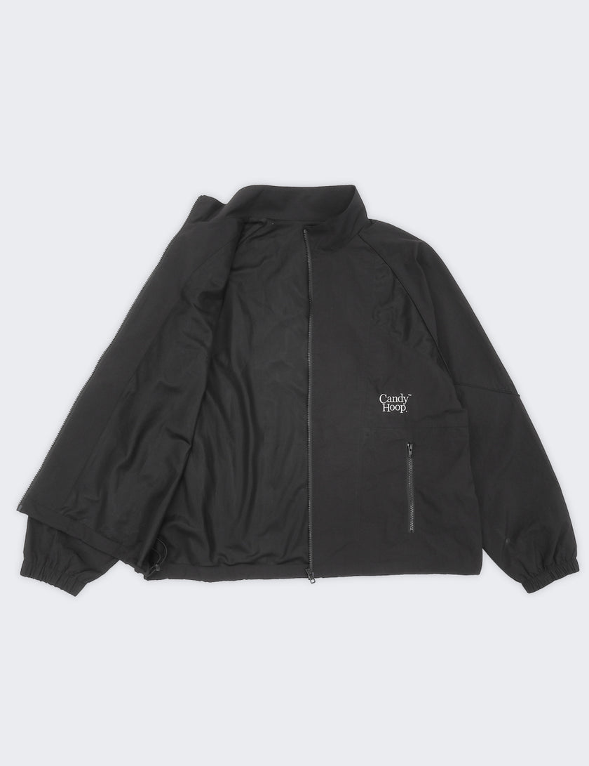 MESH PANEL NYLON JKT (BLACK)