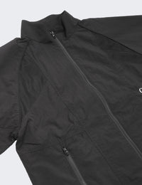 MESH PANEL NYLON JKT (BLACK)