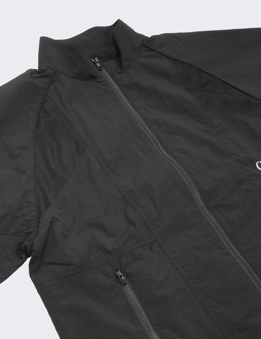 MESH PANEL NYLON JKT (BLACK)