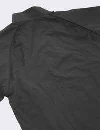 MESH PANEL NYLON JKT (BLACK)