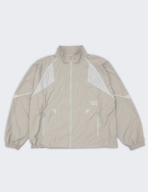 MESH PANEL NYLON JKT (GRAY)